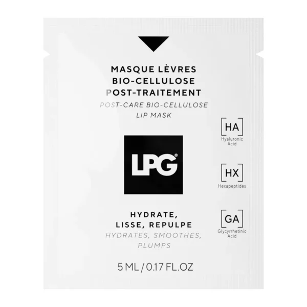 Masque Lèvres Bio-Cellulose Post-Traitement